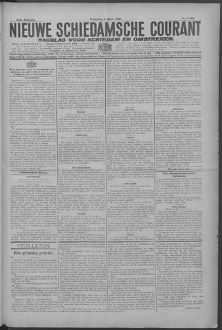 Nieuwe Schiedamsche Courant 1927-03-09