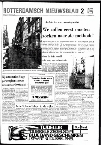 Rotterdamsch Nieuwsblad / Schiedamsche Courant / Rotterdams Dagblad / Waterweg / Algemeen Dagblad 1969-03-20