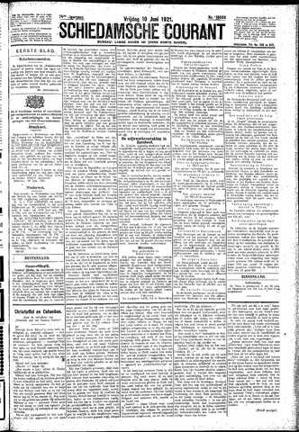 Schiedamsche Courant 1921-06-10