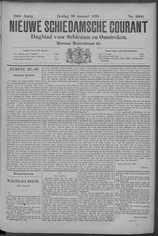 Nieuwe Schiedamsche Courant 1898-01-30