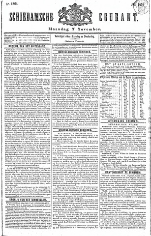 Schiedamsche Courant 1864-11-07