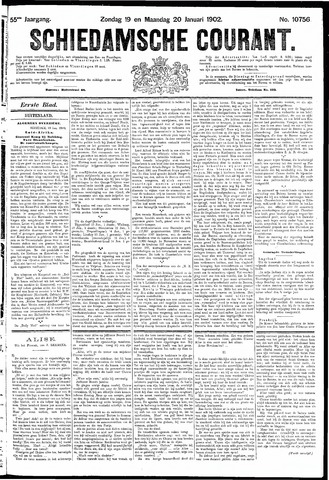 Schiedamsche Courant 1902-01-20