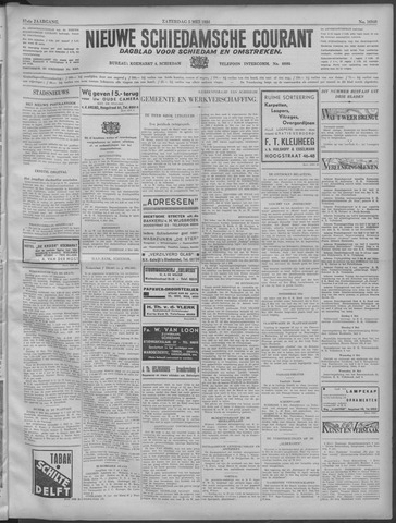 Nieuwe Schiedamsche Courant 1934-05-05