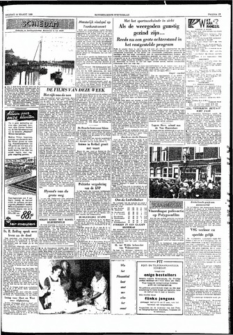 Rotterdamsch Nieuwsblad / Schiedamsche Courant / Rotterdams Dagblad / Waterweg / Algemeen Dagblad 1958-03-14