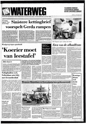 Rotterdamsch Nieuwsblad / Schiedamsche Courant / Rotterdams Dagblad / Waterweg / Algemeen Dagblad 1985-12-03