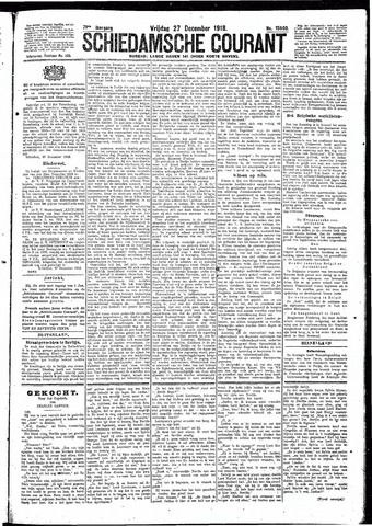 Schiedamsche Courant 1918-12-27
