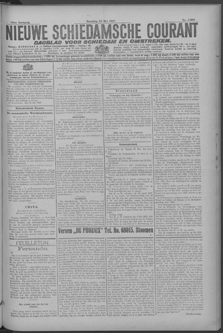 Nieuwe Schiedamsche Courant 1927-05-23