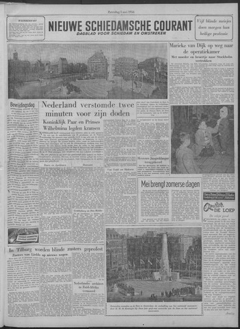 Nieuwe Schiedamsche Courant 1956-05-05