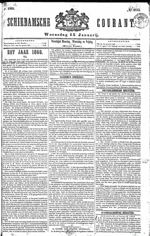 Schiedamsche Courant 1869-01-13