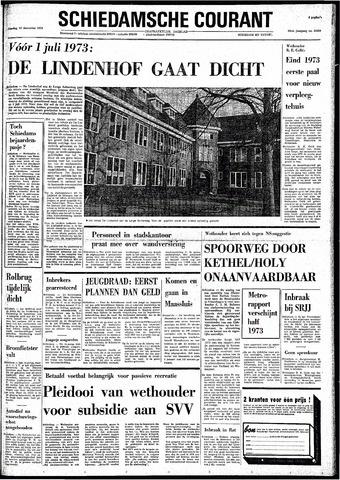 Rotterdamsch Nieuwsblad / Schiedamsche Courant / Rotterdams Dagblad / Waterweg / Algemeen Dagblad 1972-12-12