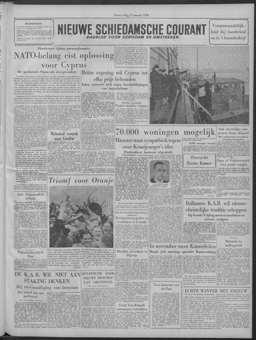 Nieuwe Schiedamsche Courant 1956-03-15