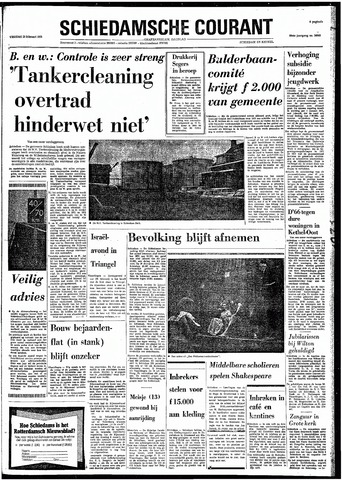 Rotterdamsch Nieuwsblad / Schiedamsche Courant / Rotterdams Dagblad / Waterweg / Algemeen Dagblad 1973-02-23