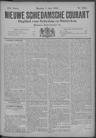 Nieuwe Schiedamsche Courant 1894-06-05