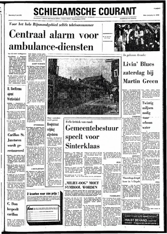 Rotterdamsch Nieuwsblad / Schiedamsche Courant / Rotterdams Dagblad / Waterweg / Algemeen Dagblad 1973-06-06