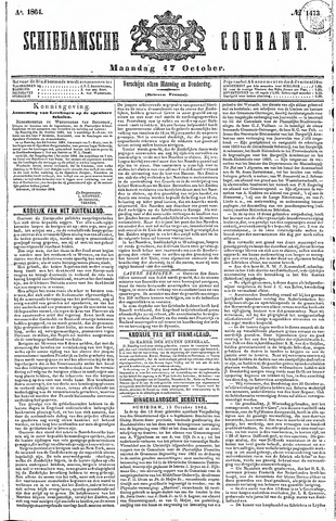 Schiedamsche Courant 1864-10-17