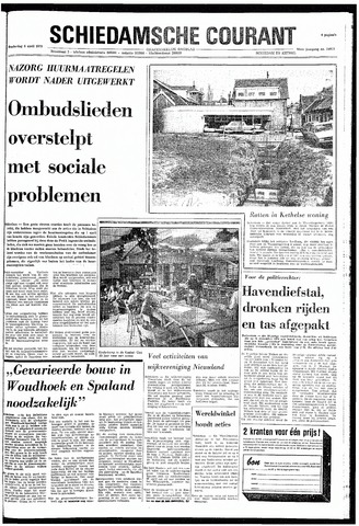 Rotterdamsch Nieuwsblad / Schiedamsche Courant / Rotterdams Dagblad / Waterweg / Algemeen Dagblad 1971-04-08