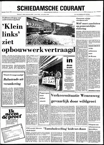 Rotterdamsch Nieuwsblad / Schiedamsche Courant / Rotterdams Dagblad / Waterweg / Algemeen Dagblad 1981-06-16