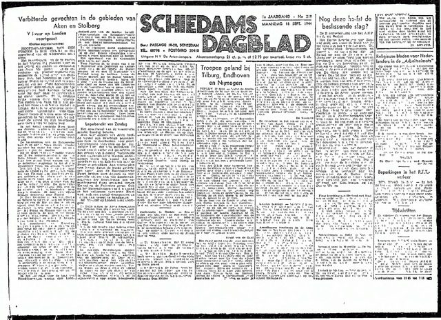 Schiedamsch Dagblad 1944-09-18