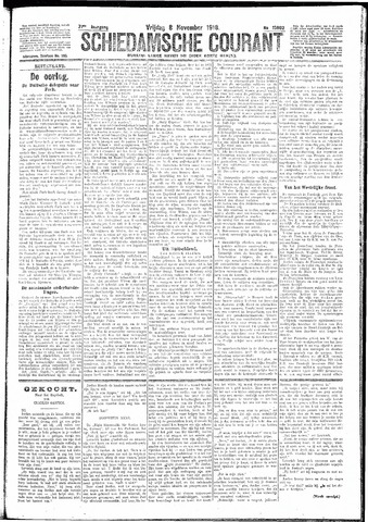 Schiedamsche Courant 1918-11-08