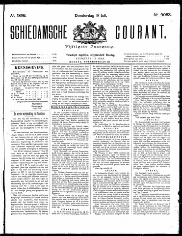 Schiedamsche Courant 1896-07-09