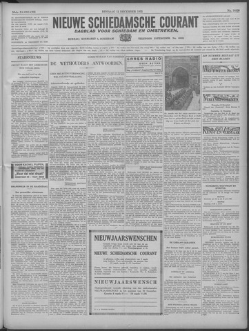 Nieuwe Schiedamsche Courant 1933-12-12