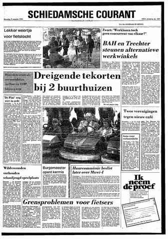 Rotterdamsch Nieuwsblad / Schiedamsche Courant / Rotterdams Dagblad / Waterweg / Algemeen Dagblad 1981-08-03