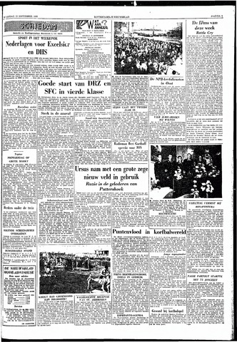 Rotterdamsch Nieuwsblad / Schiedamsche Courant / Rotterdams Dagblad / Waterweg / Algemeen Dagblad 1958-09-15