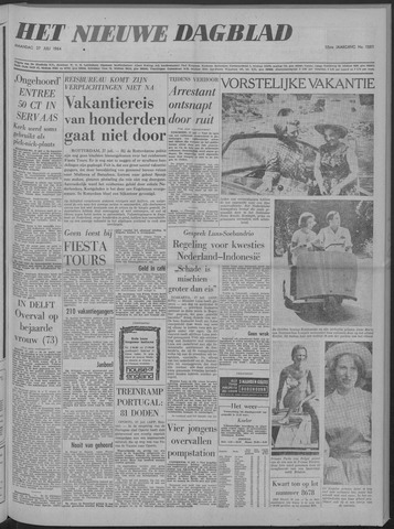 Nieuwe Schiedamsche Courant 1964-07-27