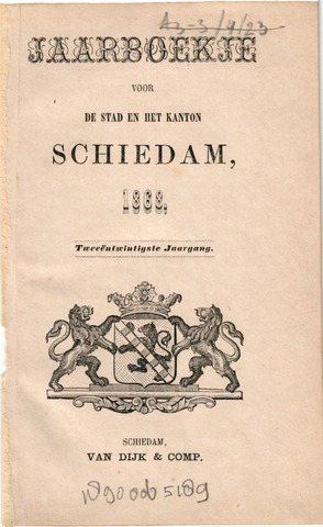 Schiedams Jaarboek 1868-01-01