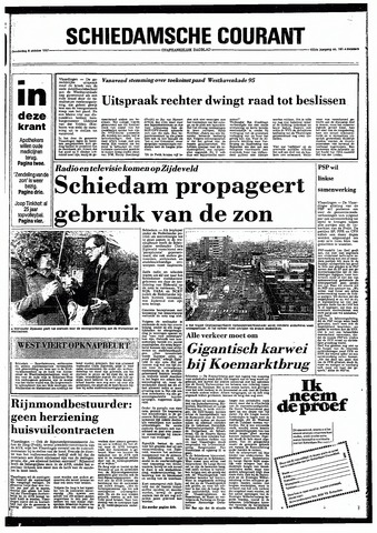 Rotterdamsch Nieuwsblad / Schiedamsche Courant / Rotterdams Dagblad / Waterweg / Algemeen Dagblad 1981-10-08