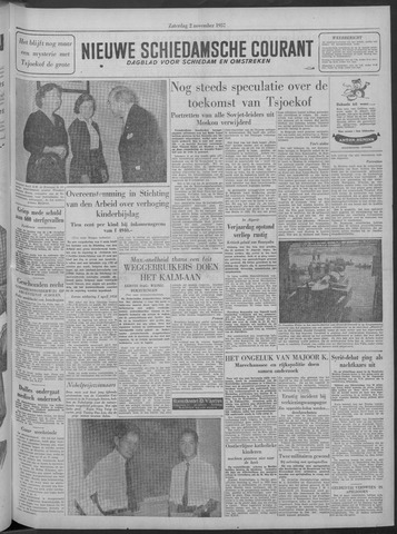 Nieuwe Schiedamsche Courant 1957-11-02