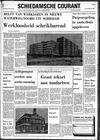 Rotterdamsch Nieuwsblad / Schiedamsche Courant / Rotterdams Dagblad / Waterweg / Algemeen Dagblad 1973-02-10