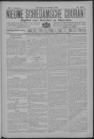 Nieuwe Schiedamsche Courant 1919-01-18