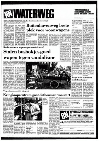 Rotterdamsch Nieuwsblad / Schiedamsche Courant / Rotterdams Dagblad / Waterweg / Algemeen Dagblad 1984-07-24