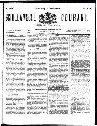 Schiedamsche Courant 1896-09-17