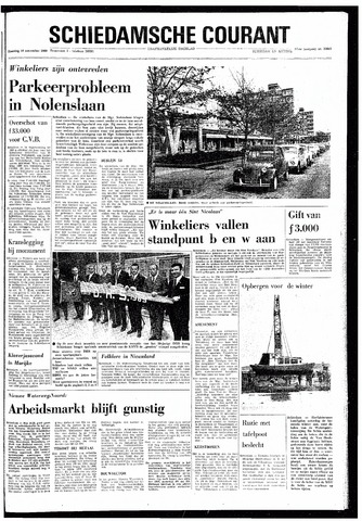 Rotterdamsch Nieuwsblad / Schiedamsche Courant / Rotterdams Dagblad / Waterweg / Algemeen Dagblad 1969-11-10