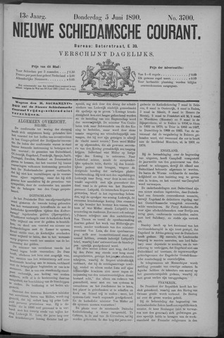 Nieuwe Schiedamsche Courant 1890-06-05