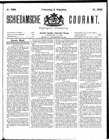 Schiedamsche Courant 1896-08-05