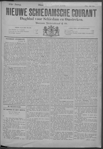 Nieuwe Schiedamsche Courant 1894-01-09