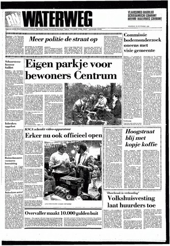 Rotterdamsch Nieuwsblad / Schiedamsche Courant / Rotterdams Dagblad / Waterweg / Algemeen Dagblad 1985-11-25