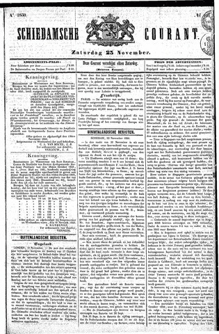Schiedamsche Courant 1850-11-23