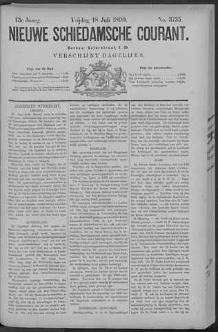 Nieuwe Schiedamsche Courant 1890-07-18