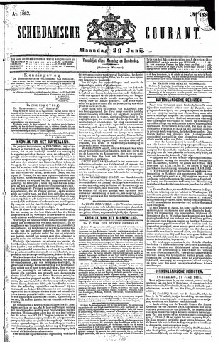 Schiedamsche Courant 1863-06-29