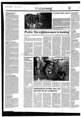 Rotterdamsch Nieuwsblad / Schiedamsche Courant / Rotterdams Dagblad / Waterweg / Algemeen Dagblad 1993-08-16