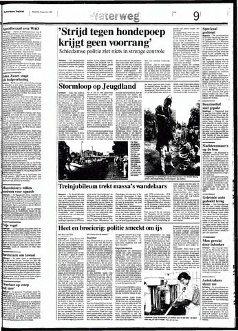 Rotterdamsch Nieuwsblad / Schiedamsche Courant / Rotterdams Dagblad / Waterweg / Algemeen Dagblad 1991-08-05