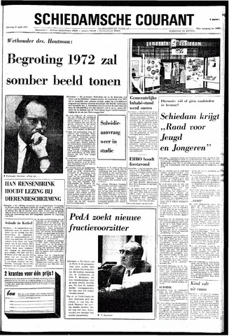 Rotterdamsch Nieuwsblad / Schiedamsche Courant / Rotterdams Dagblad / Waterweg / Algemeen Dagblad 1971-04-27