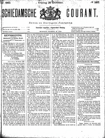 Schiedamsche Courant 1883-10-26