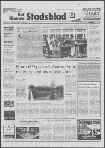 Het Nieuwe Stadsblad 1999-03-18