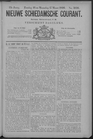Nieuwe Schiedamsche Courant 1890-03-17