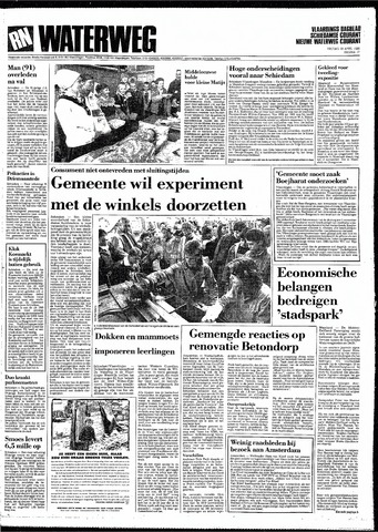 Rotterdamsch Nieuwsblad / Schiedamsche Courant / Rotterdams Dagblad / Waterweg / Algemeen Dagblad 1989-04-28